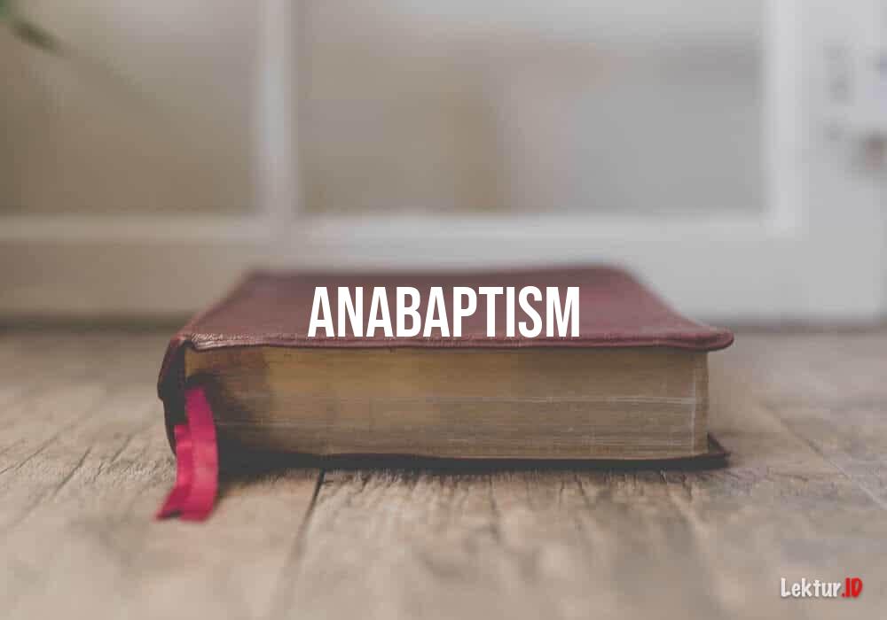 arti anabaptism