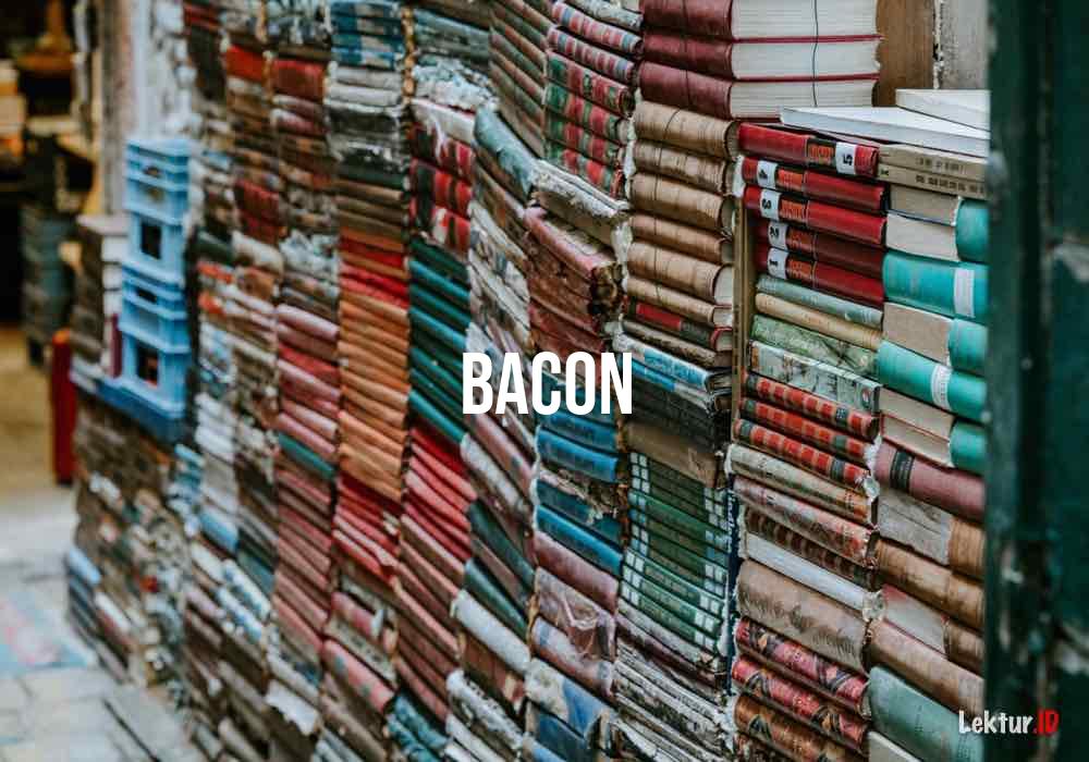 arti bacon