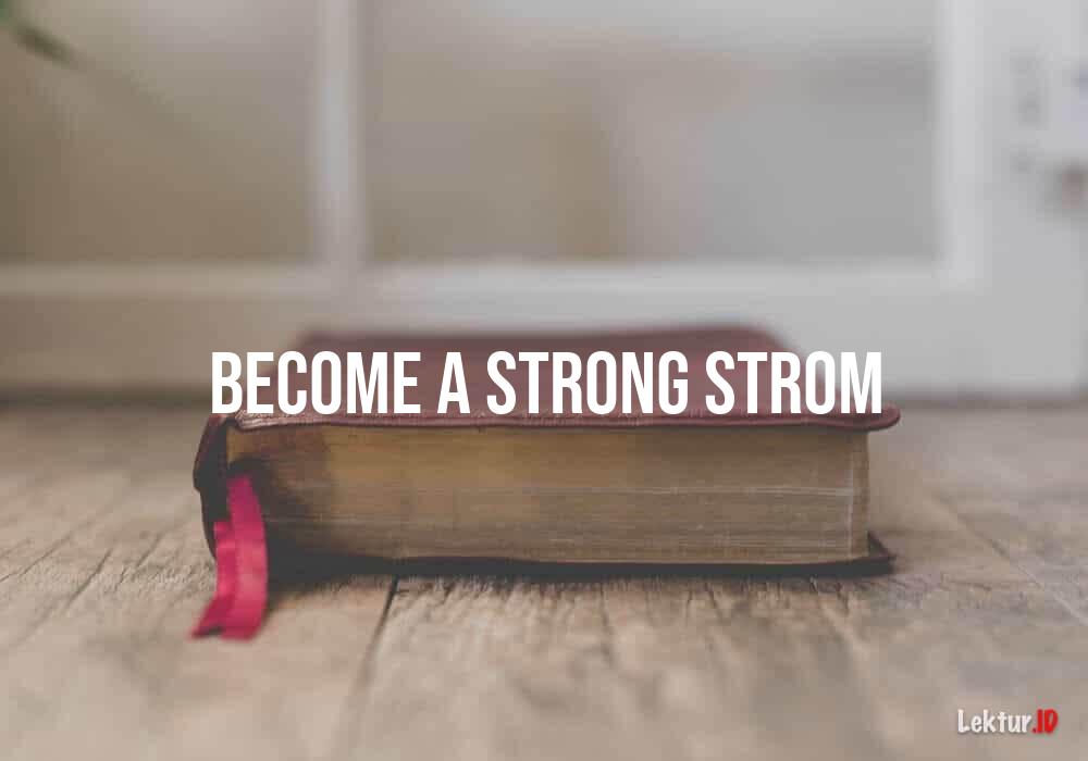 arti become-a-strong-strom