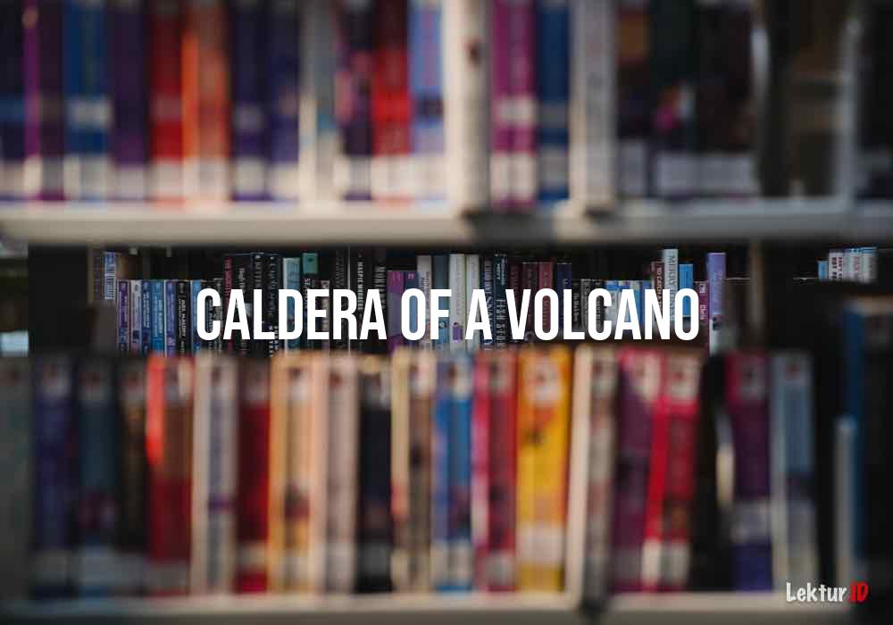 arti caldera-of-a-volcano