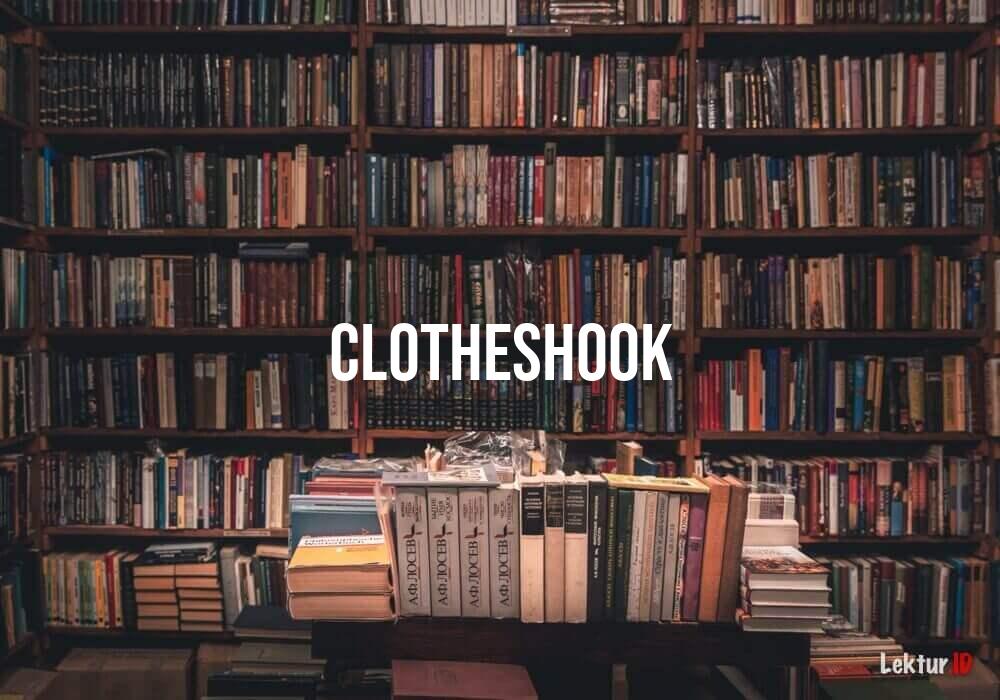 arti clotheshook