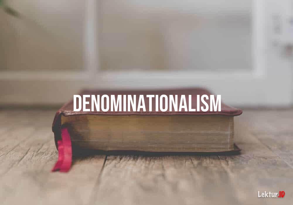 arti denominationalism