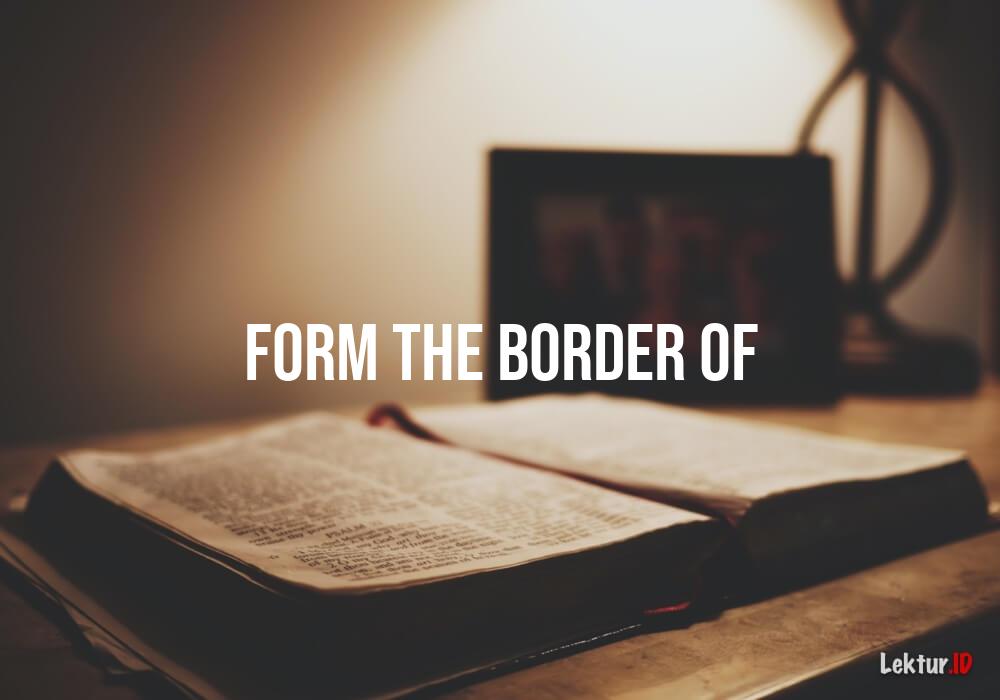arti form-the-border-of