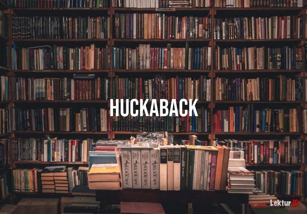 arti huckaback