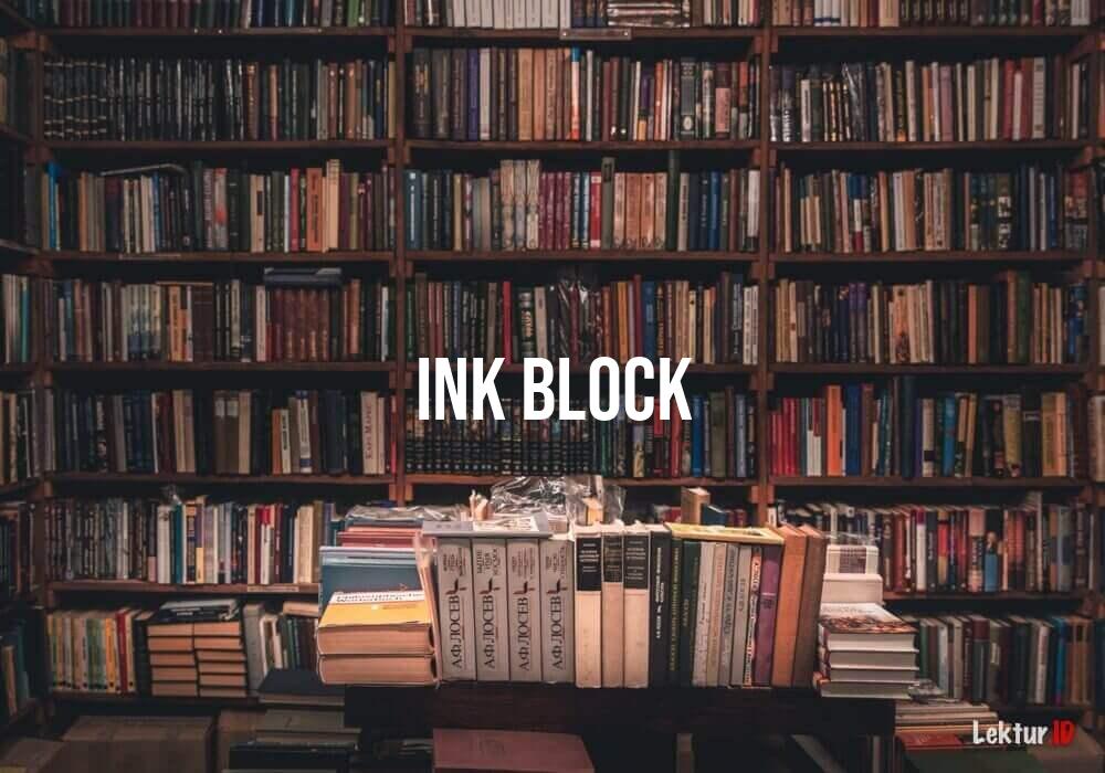arti ink-block