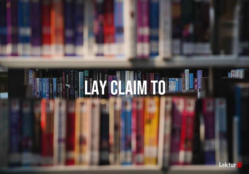 arti lay-claim-to