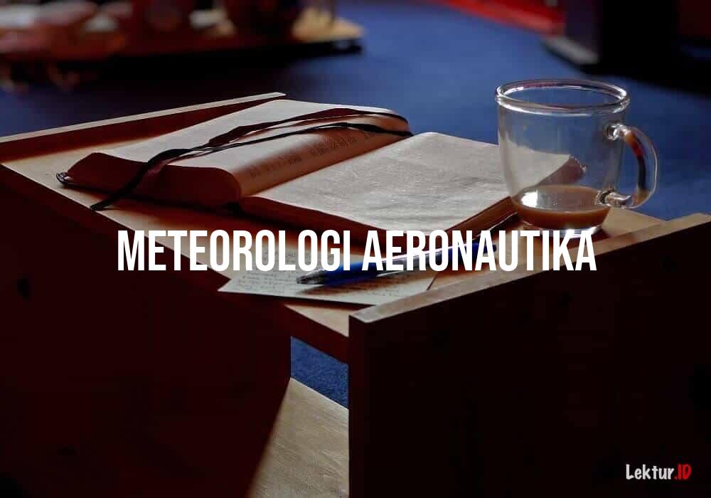 arti meteorologi aeronautika