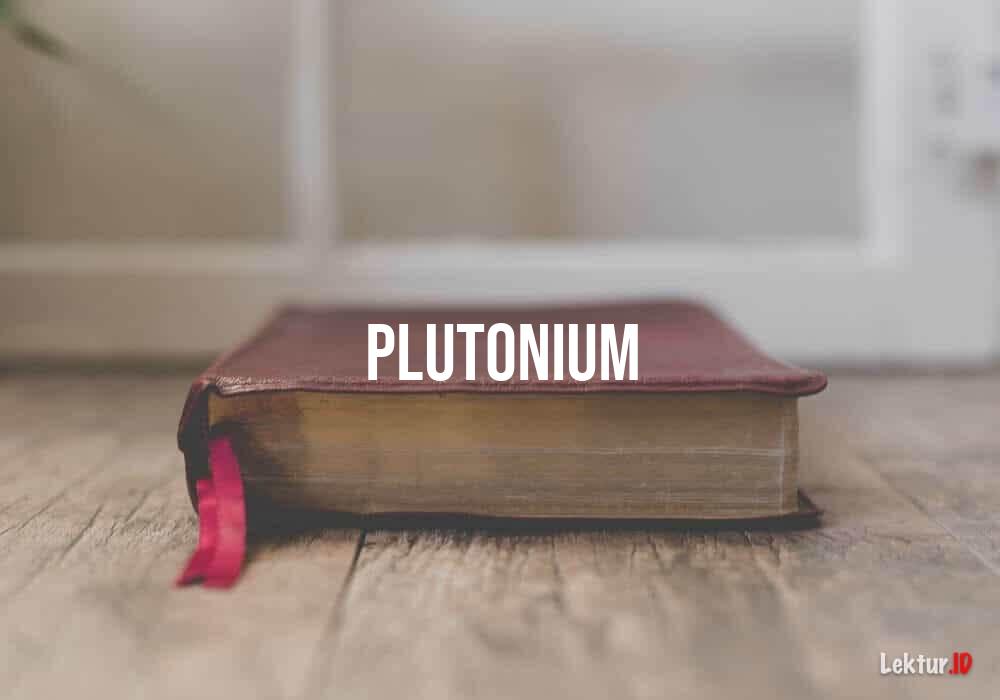 arti plutonium
