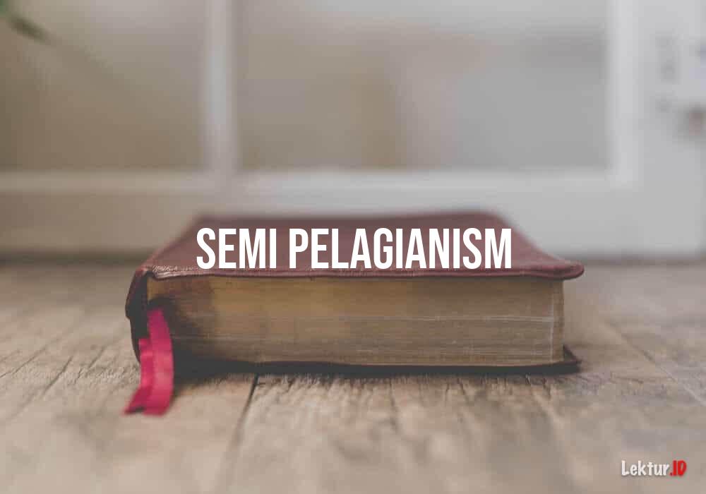 arti semi-pelagianism