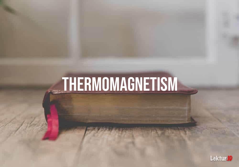 arti thermomagnetism