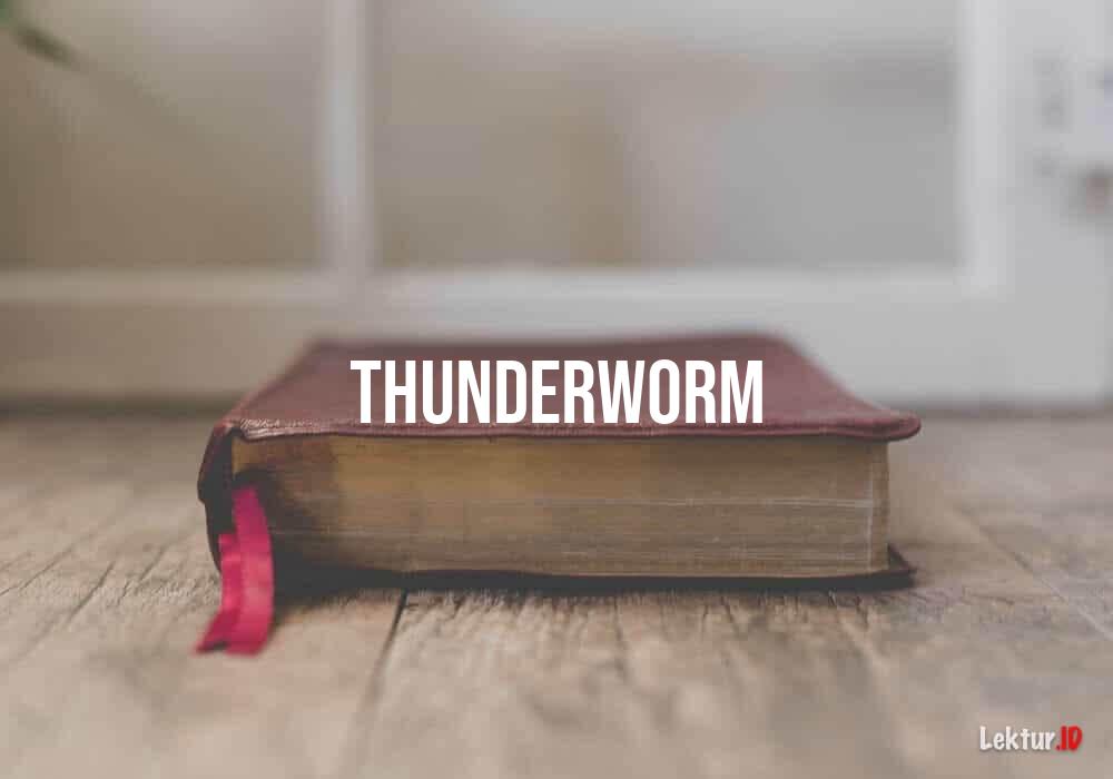 arti thunderworm