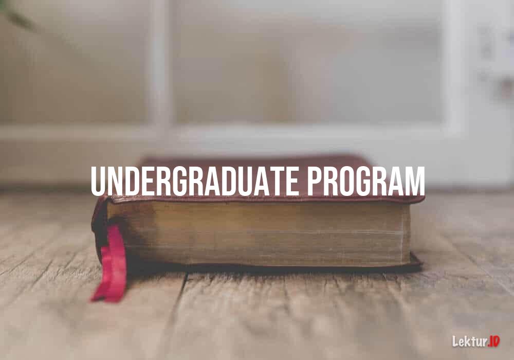 arti undergraduate-program
